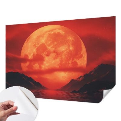 62D-Fototapete mit Motiv eines nächtlichen Himmelsphänomens