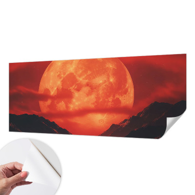 62D-Fototapete mit Motiv eines nächtlichen Himmelsphänomens