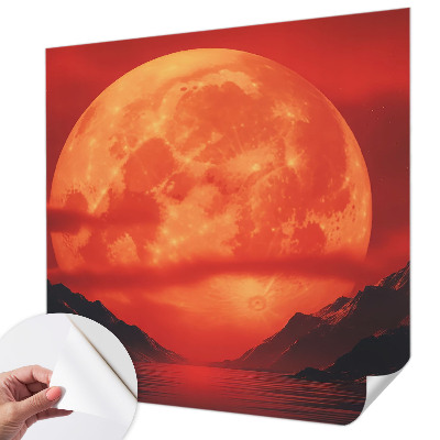 62D-Fototapete mit Motiv eines nächtlichen Himmelsphänomens