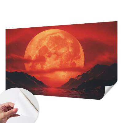 62D-Fototapete mit Motiv eines nächtlichen Himmelsphänomens