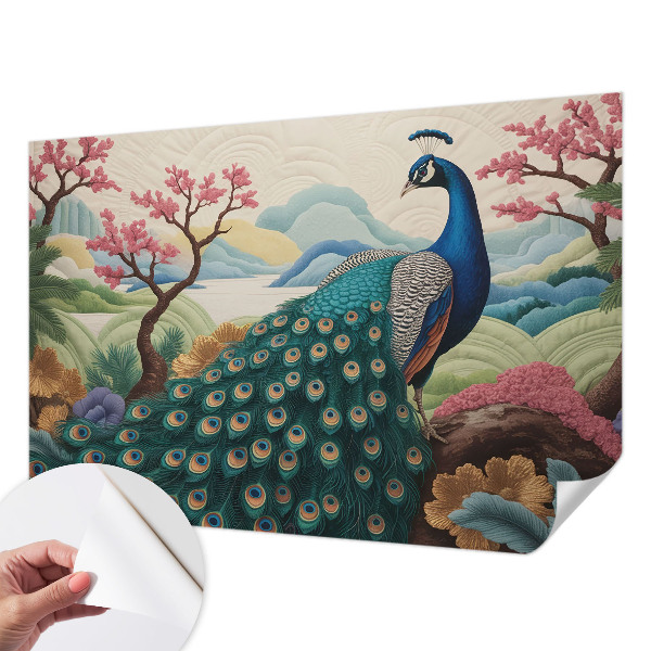 62D-Fototapete fürs Wohnzimmer Exotische Schönheit