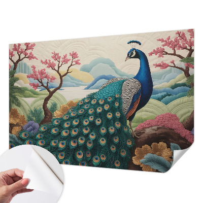 62D-Fototapete fürs Wohnzimmer Exotische Schönheit