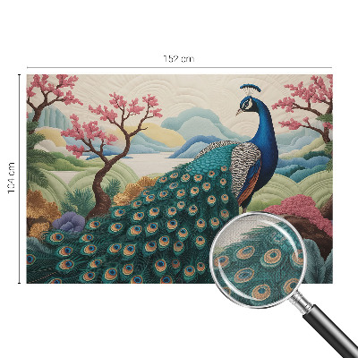 62D-Fototapete fürs Wohnzimmer Exotische Schönheit