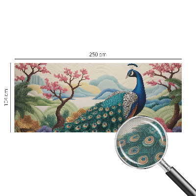 62D-Fototapete fürs Wohnzimmer Exotische Schönheit