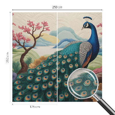 62D-Fototapete fürs Wohnzimmer Exotische Schönheit