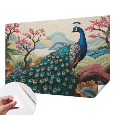 62D-Fototapete fürs Wohnzimmer Exotische Schönheit