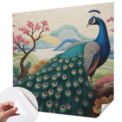 62D-Fototapete fürs Wohnzimmer Exotische Schönheit