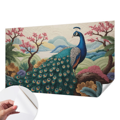 62D-Fototapete fürs Wohnzimmer Exotische Schönheit