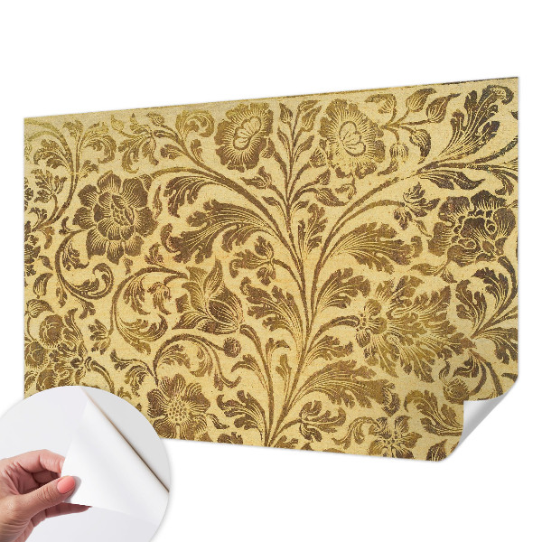 Selbstklebende Fototapete Blumenmuster