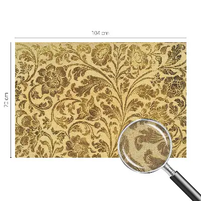 Selbstklebende Fototapete mit Blumenmuster