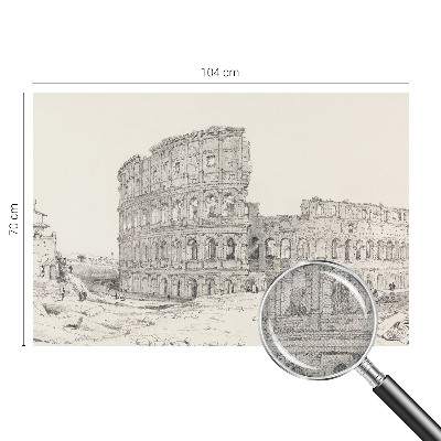 Selbstklebende Fototapete für die Wand Antike Ruinen