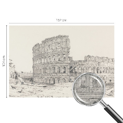 Selbstklebende Fototapete für die Wand Antike Ruinen