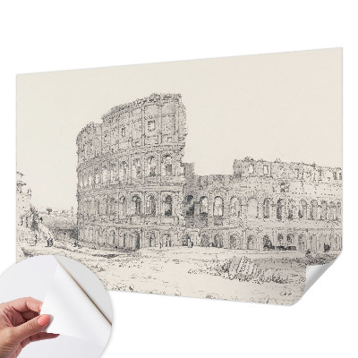 Selbstklebende Fototapete für die Wand Antike Ruinen