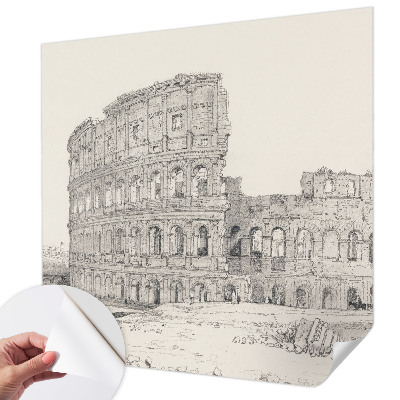 Selbstklebende Fototapete für die Wand Antike Ruinen