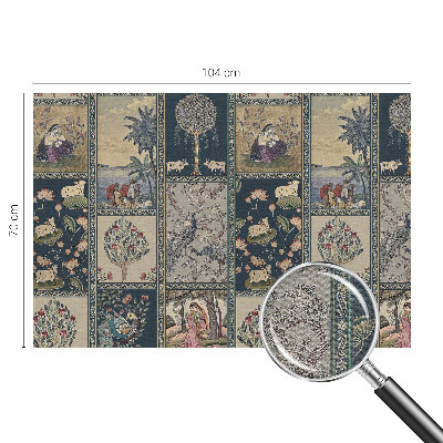 Selbstklebende Fototapete fürs Kinderzimmer Romantische Szene