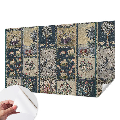 Selbstklebende Fototapete fürs Kinderzimmer Romantische Szene