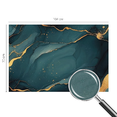 63D-Fototapete fürs Wohnzimmer Dunkelblaue Abstraktion