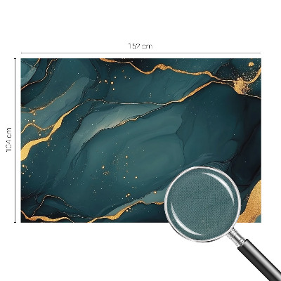 63D-Fototapete fürs Wohnzimmer Dunkelblaue Abstraktion