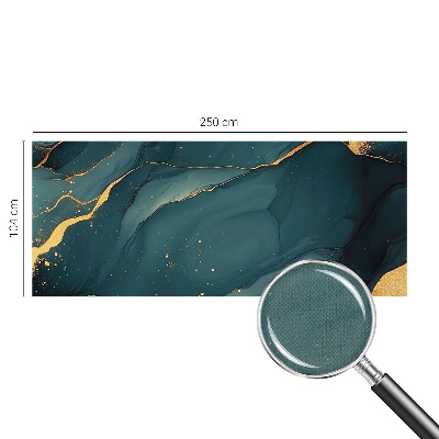 63D-Fototapete fürs Wohnzimmer Dunkelblaue Abstraktion