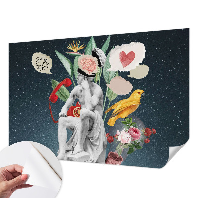 Moderne Fototapete nach Maß mit surrealistischer Kunst als Motiv