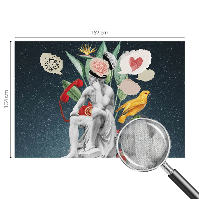 Moderne Fototapete nach Maß mit surrealistischer Kunst als Motiv