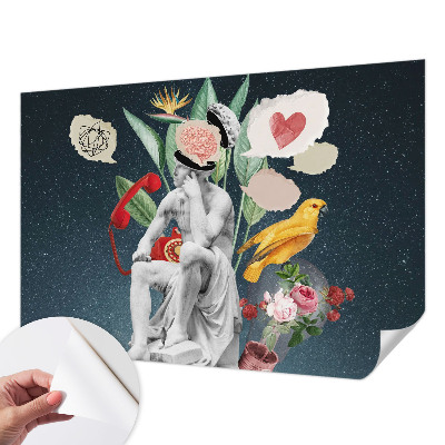 Moderne Fototapete nach Maß mit surrealistischer Kunst als Motiv