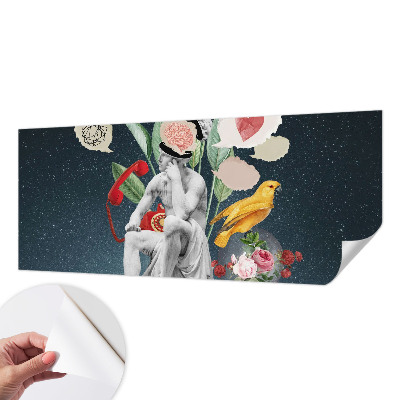 Moderne Fototapete nach Maß mit surrealistischer Kunst als Motiv