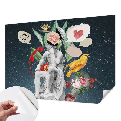 Moderne Fototapete nach Maß mit surrealistischer Kunst als Motiv