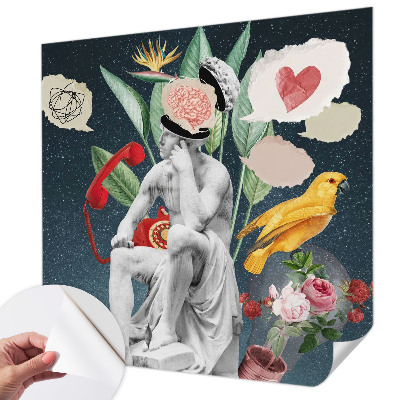 Moderne Fototapete nach Maß mit surrealistischer Kunst als Motiv