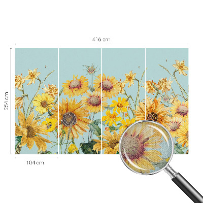 Motivtapete nach Maß Sommergarten