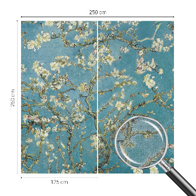 Motivtapete fürs Wohnzimmer Blühende Zweige