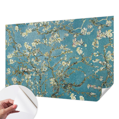 Motivtapete fürs Wohnzimmer Blühende Zweige