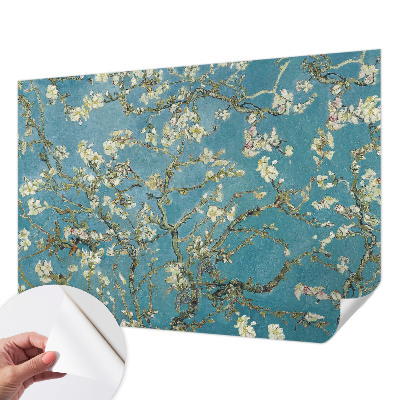 Motivtapete fürs Wohnzimmer Blühende Zweige