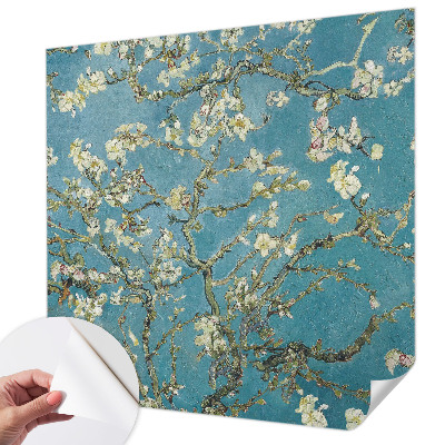 Motivtapete fürs Wohnzimmer Blühende Zweige