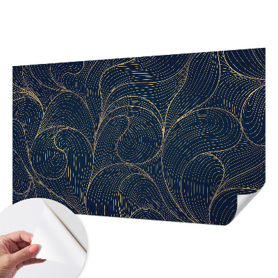 Selbstklebende Fototapete Wellenmotiv