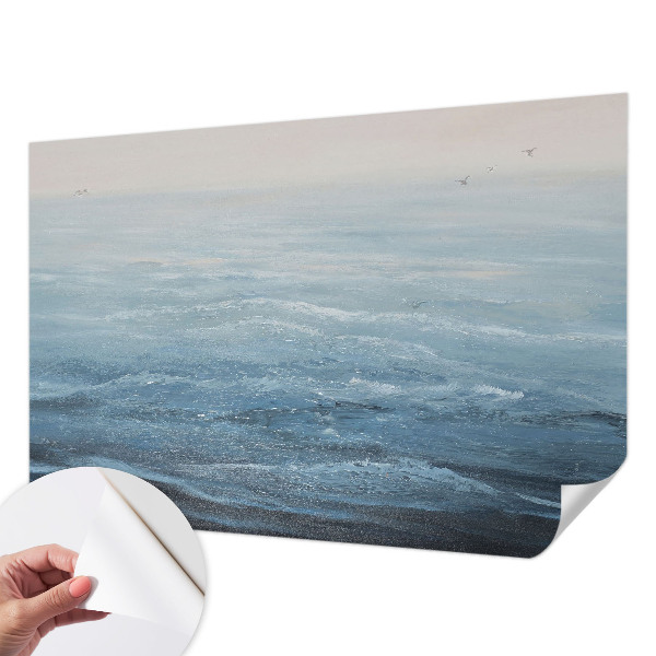 Selbstklebende Fototapete fürs Kinderzimmer mit ruhiger Meereslandschaft