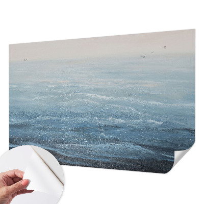 Selbstklebende Fototapete fürs Kinderzimmer mit ruhiger Meereslandschaft