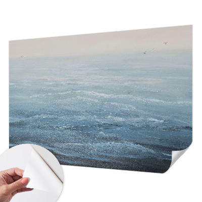 Selbstklebende Fototapete fürs Kinderzimmer mit ruhiger Meereslandschaft