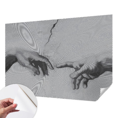 64D-Fototapete mit dem Motiv hypnotischer Hände