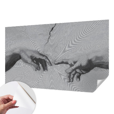 64D-Fototapete mit dem Motiv hypnotischer Hände