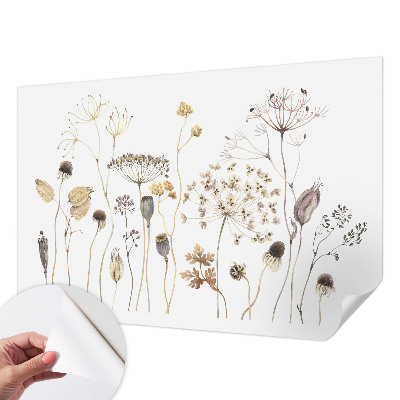 Fototapete nach Maß Wildblumen