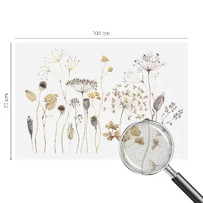 Fototapete nach Maß mit Motiv wildblumen