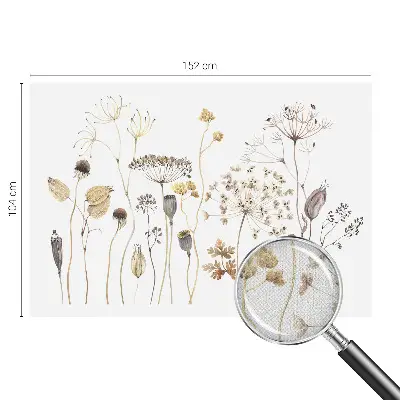 Fototapete nach Maß mit Motiv wildblumen
