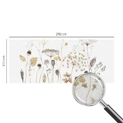 Fototapete nach Maß mit Motiv wildblumen