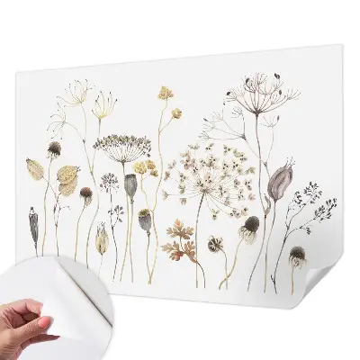 Fototapete nach Maß mit Motiv wildblumen