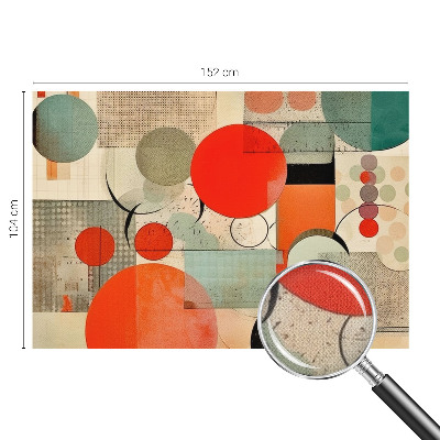 64D-Fototapete fürs Schlafzimmer Farbenfrohe Abstraktion