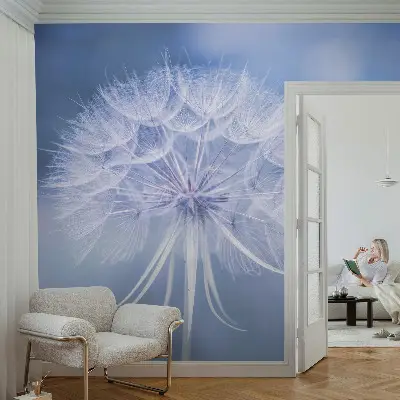 Moderne Fototapete nach Maß mit dem Motiv „Blaue Delikatesse“