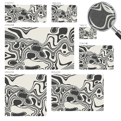 Motivtapete nach Maß Dynamische Linien