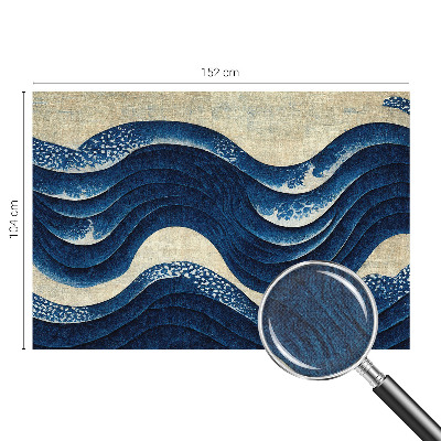 Hochwertige Bildtapete Ozeanische Formen