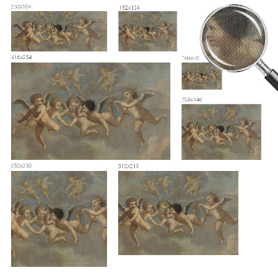 Selbstklebende Fototapete Engelsgestalten